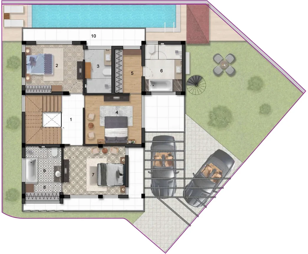 Burj Azizi ground floor plan
